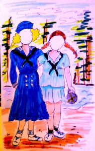 Girl Scout Mariner and Summer Camp Uniforms. 1940.