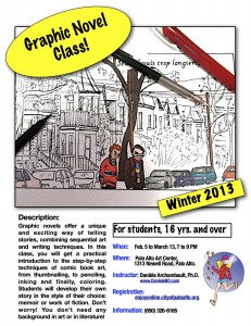 Graphic Novel Class by Danièle Archambault