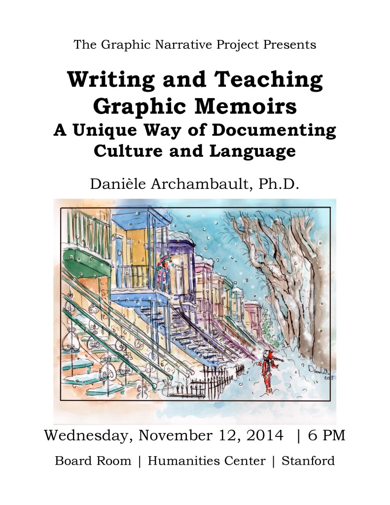 Writing and Teaching Graphic Memoirs. Danièle Archambault